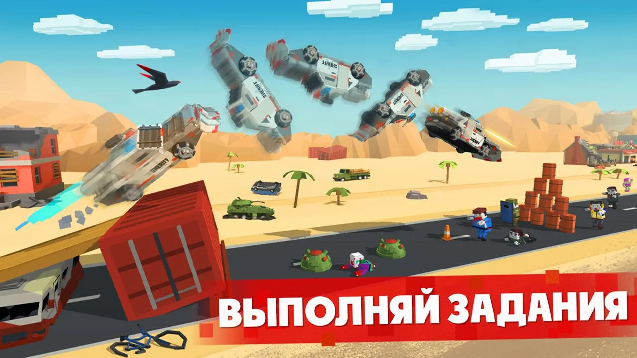 Zombie Derby: Pixel Survival [мод: бесплатные покупки] Screenshot 5
