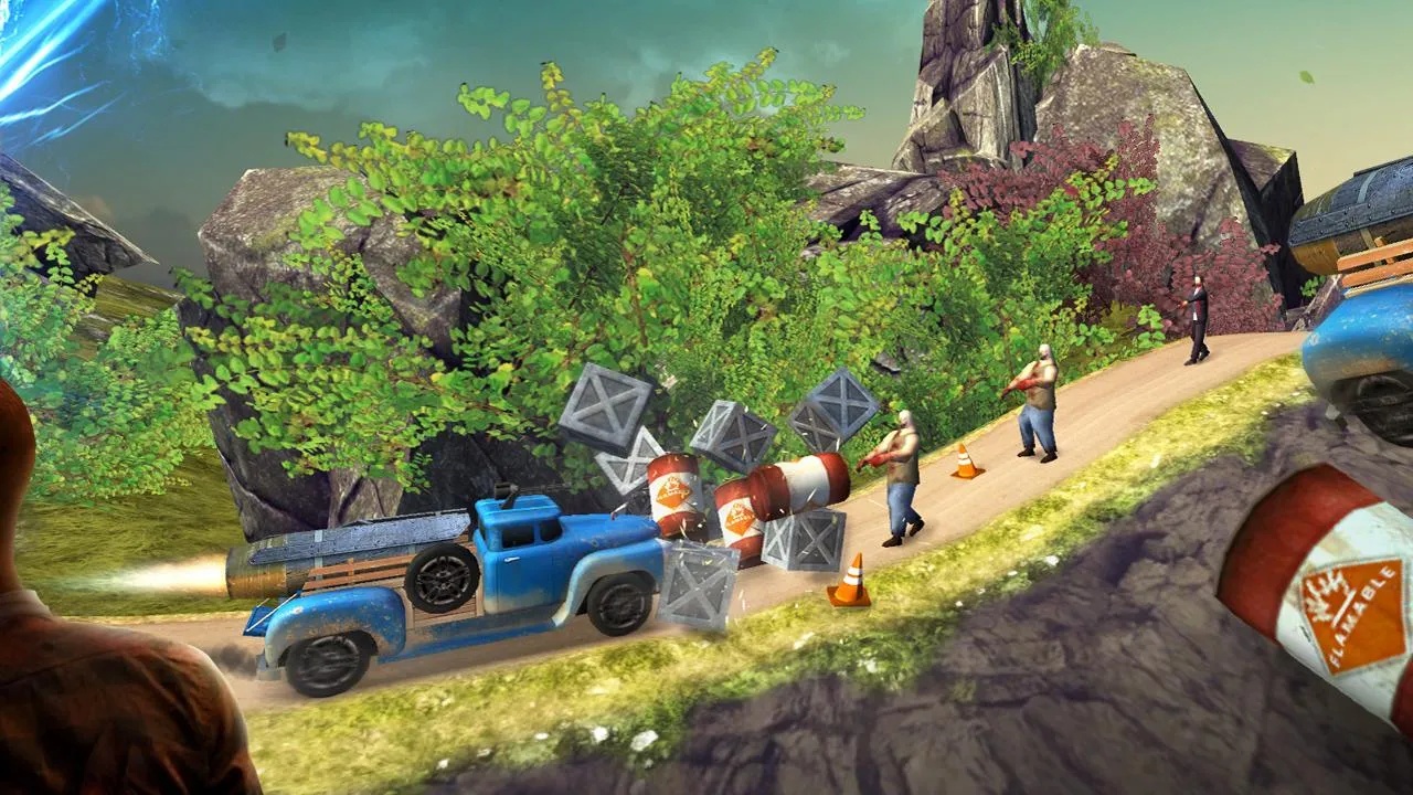 Zombie Derby 2 [мод: много денег] Screenshot 3
