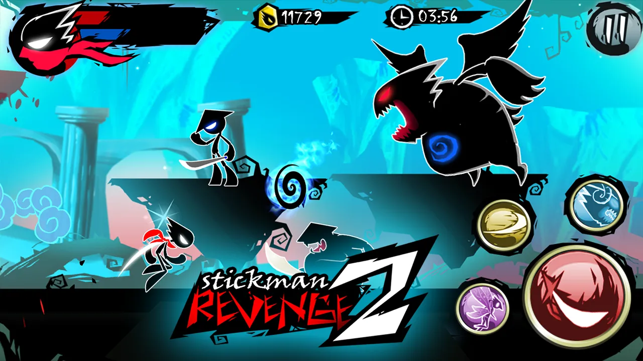 Stickman Revenge 2 [мод: много денег] Screenshot 3