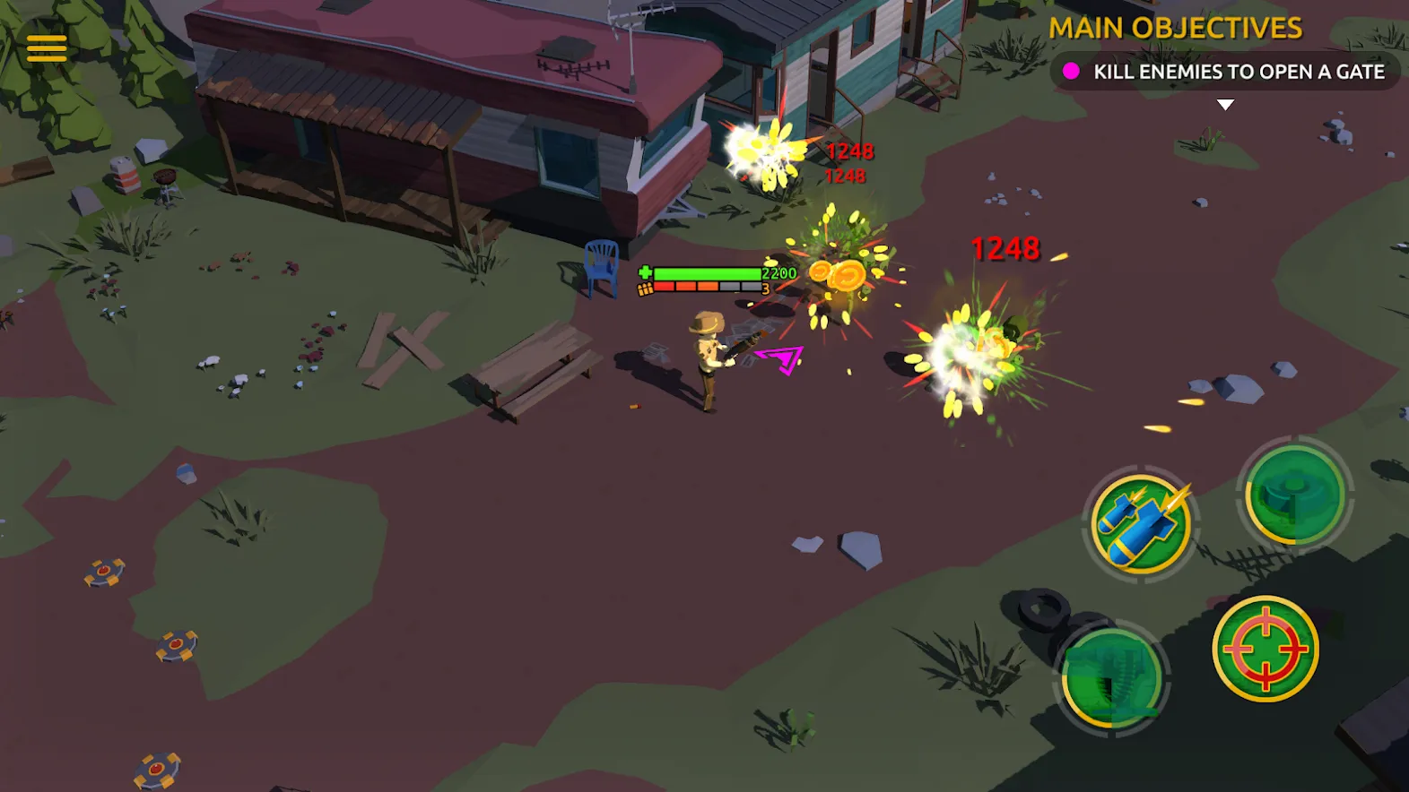 Zombie Blast Crew [мод: много денег] Screenshot 3