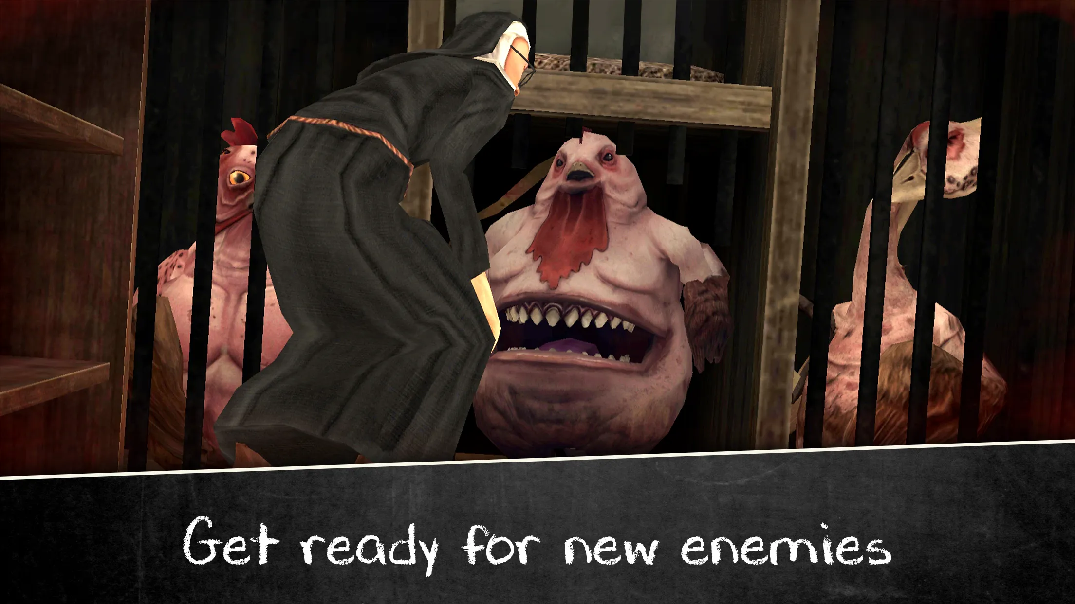 Evil Nun 2 : Origins v1.3.5147 APK Мод (Меню, Враги не атакуют, Ловушки) Screenshot 4