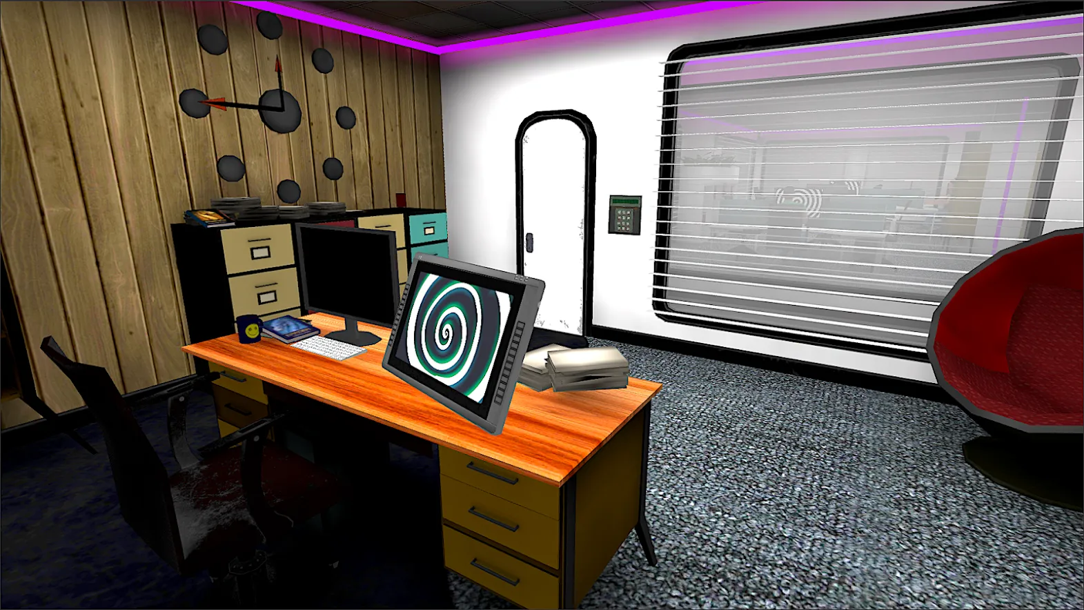 Smiling-X: Scary horror game [мод: тупые боты] Screenshot 2