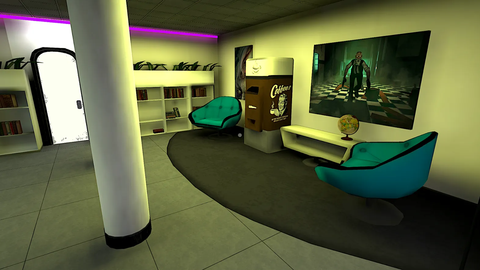 Smiling-X: Scary horror game [мод: тупые боты] Screenshot 3