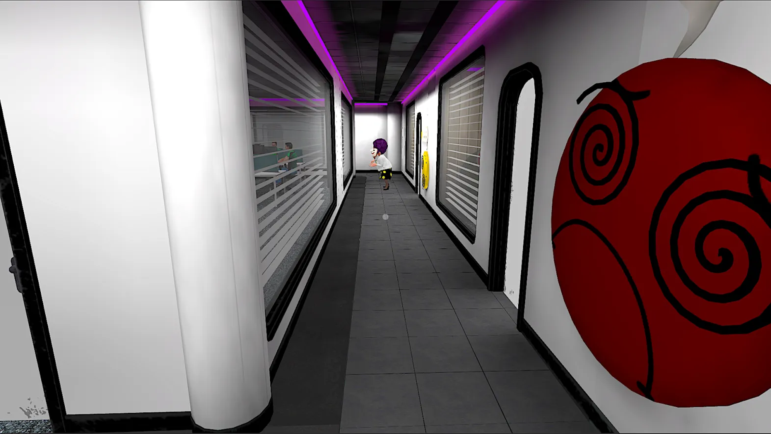 Smiling-X: Scary horror game [мод: тупые боты] Screenshot 4