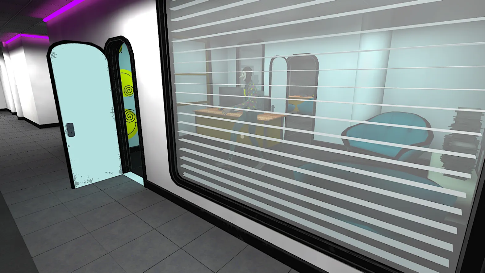 Smiling-X: Scary horror game [мод: тупые боты] Screenshot 5
