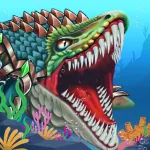 Скачать Sea Monster City Мод (Много денег) на Андроид