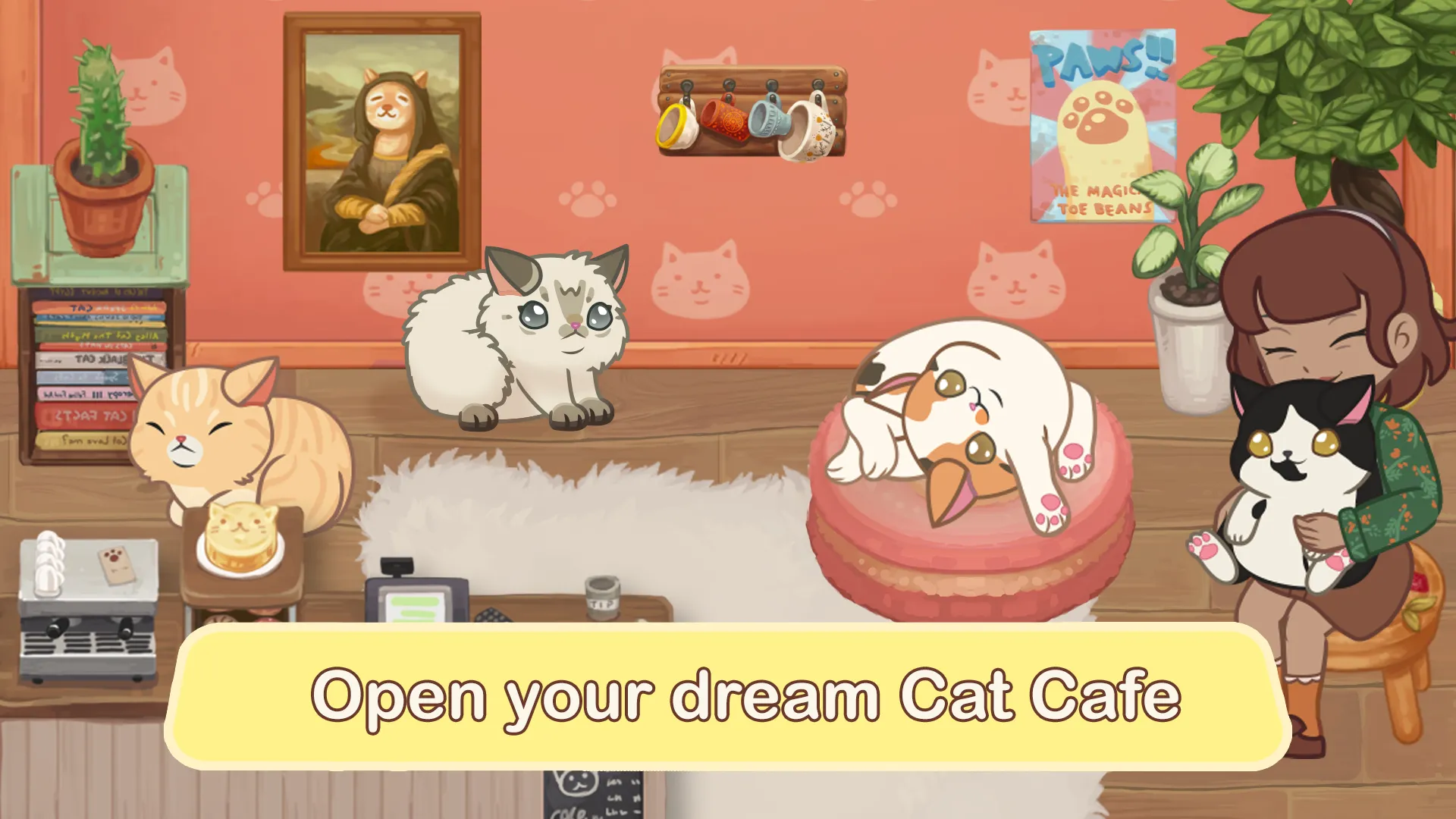 Furistas Кошачье кафе v3.185 APK Мод (Много денег) Screenshot 1