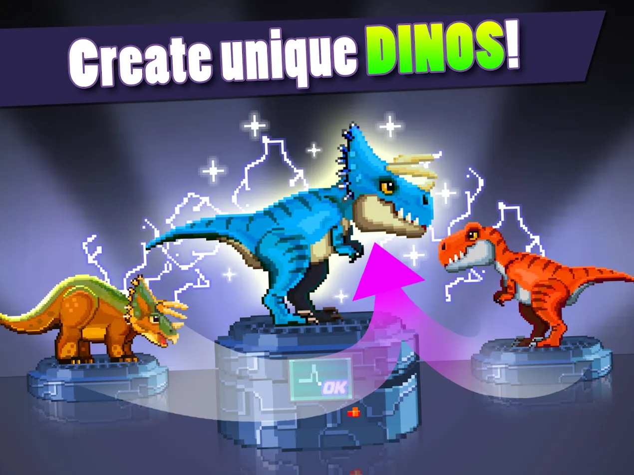 Dinosaur Factory [мод: много денег и золота] Screenshot 3
