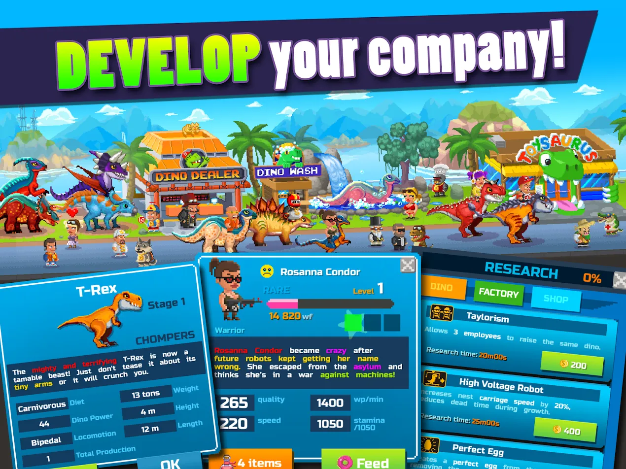 Dinosaur Factory [мод: много денег и золота] Screenshot 5