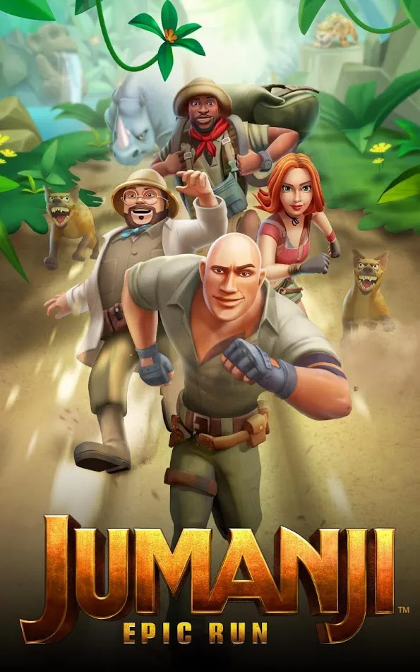 Jumanji: Epic Run [мод: меню] Screenshot 1