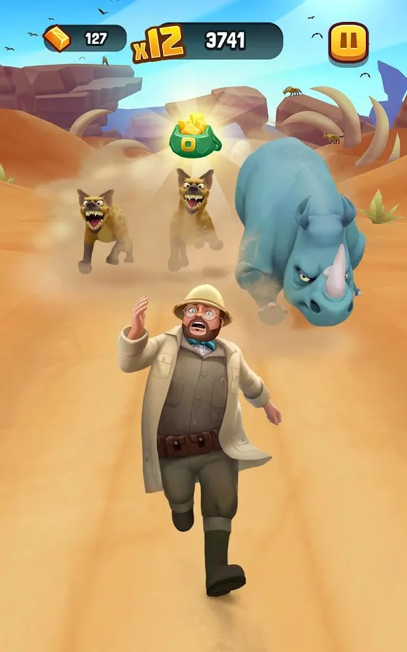 Jumanji: Epic Run [мод: меню] Screenshot 4