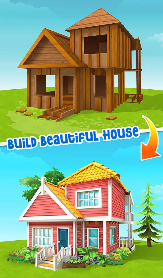 Idle Home Makeover [мод: бесплатные покупки] Screenshot 1