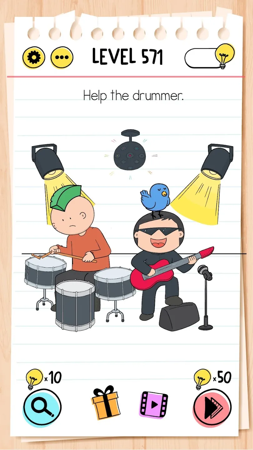 Brain Test: Хитрые Головоломки v2.767.0 APK Мод (Много подсказок) Screenshot 3