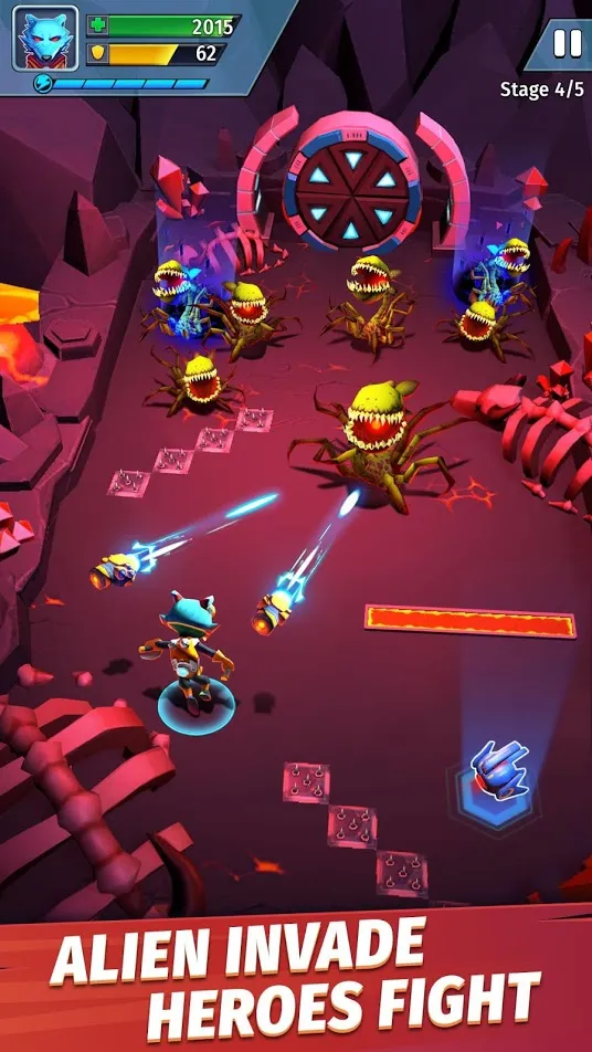 Guardians: Alien Hunter [мод: много денег] Screenshot 2