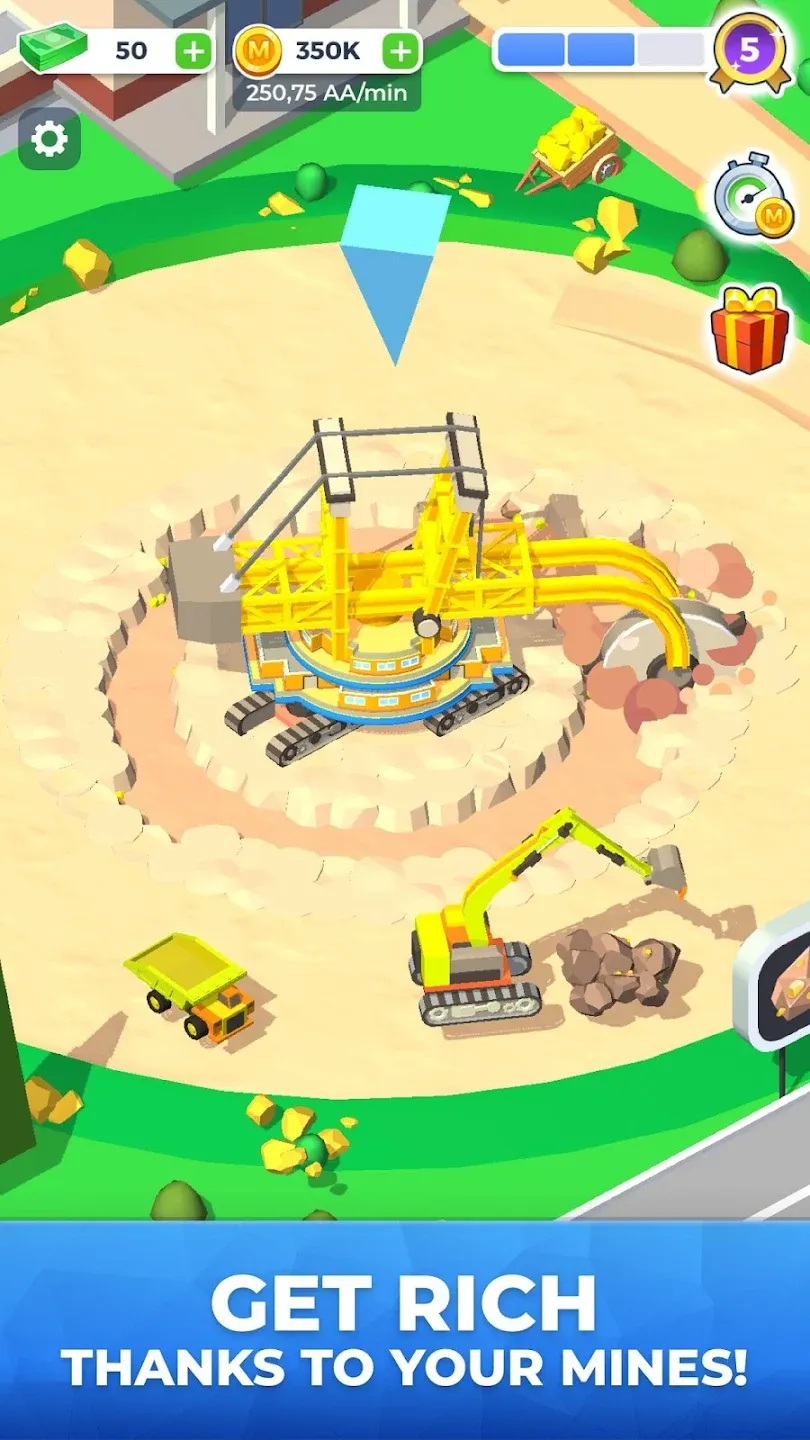 Mining Inc. v1.20.12 APK Мод (Много монет) Screenshot 1 Mining Inc. v1.20.12 APK Мод (Много монет) Screenshot 1