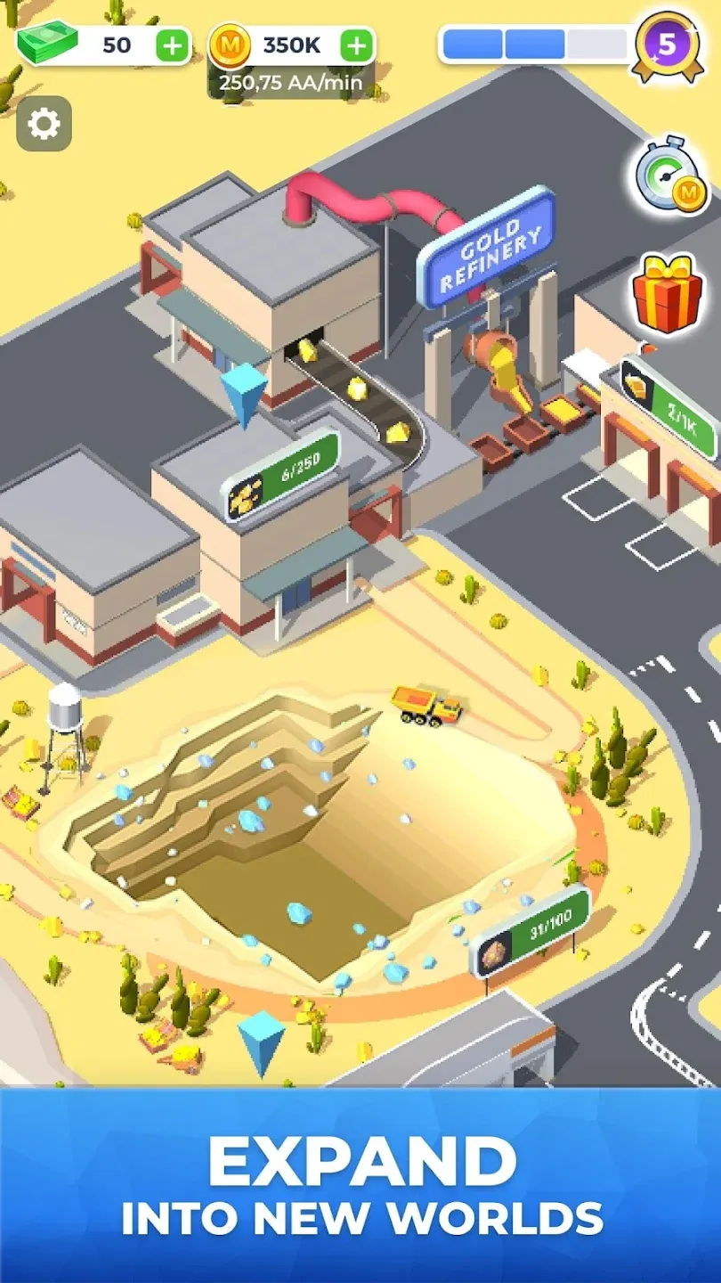 Mining Inc. v1.20.12 APK Мод (Много монет) Screenshot 3 Mining Inc. v1.20.12 APK Мод (Много монет) Screenshot 3