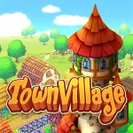 Скачать Town Village Ферма Строить [мод: много денег] на Андроид
