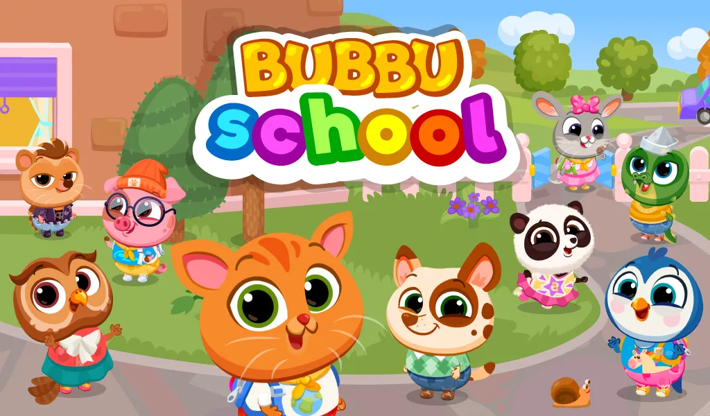 Bubbu School (котик бубу) [мод: много денег] Screenshot 1