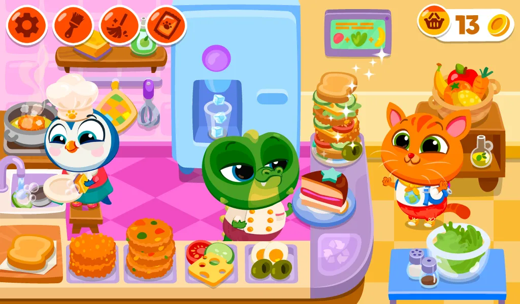 Bubbu School (котик бубу) [мод: много денег] Screenshot 4