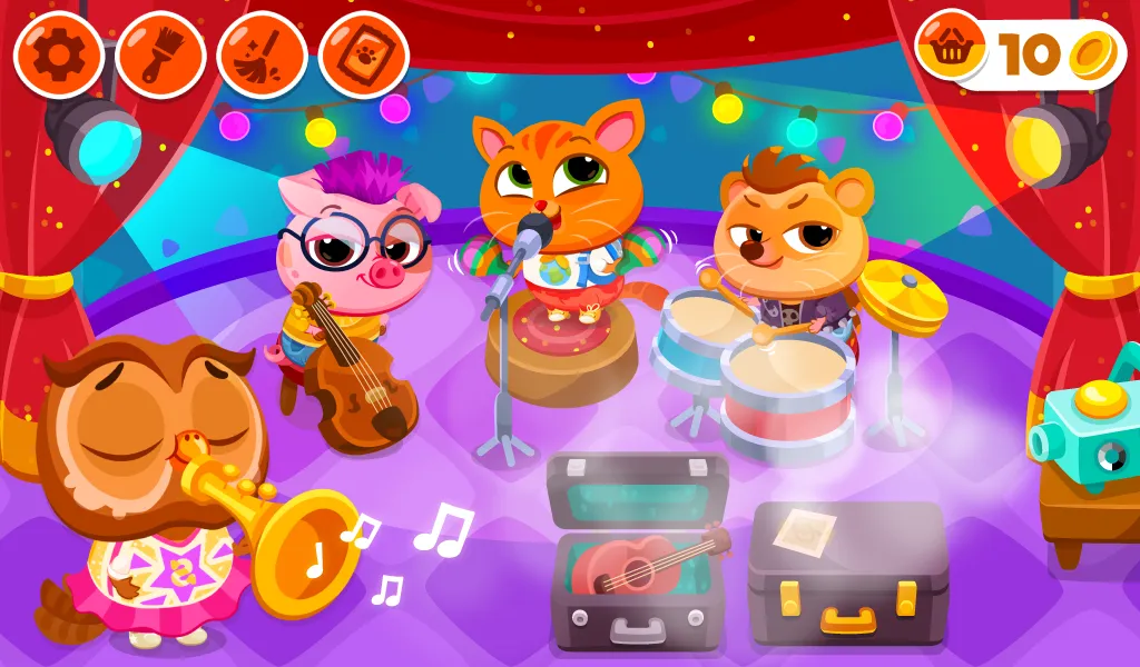 Bubbu School (котик бубу) [мод: много денег] Screenshot 5
