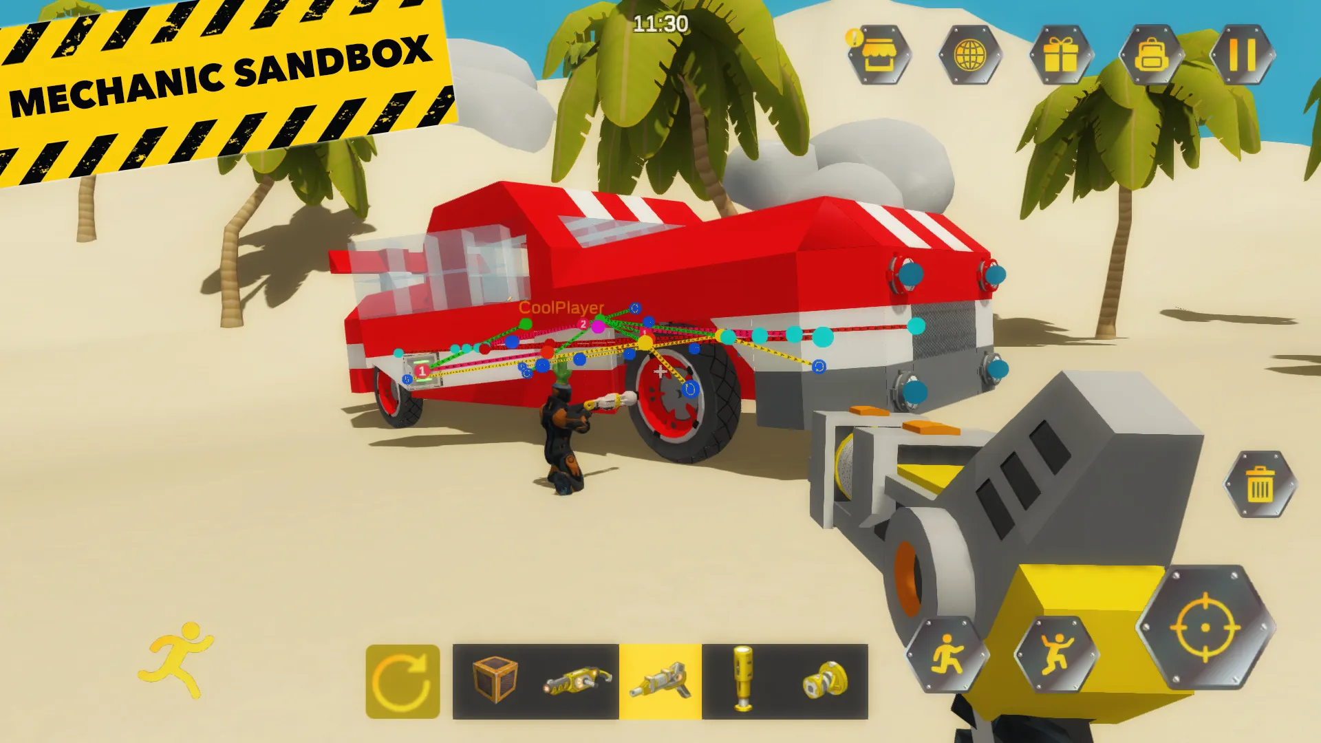 Evercraft Mechanic: Sandbox [мод: много денег] Screenshot 1