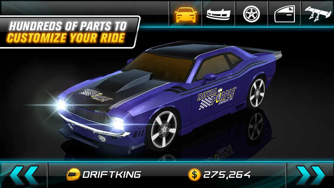 Drift Mania: Street Outlaws v1.25.0.RC APK Мод (Много денег) Screenshot 2