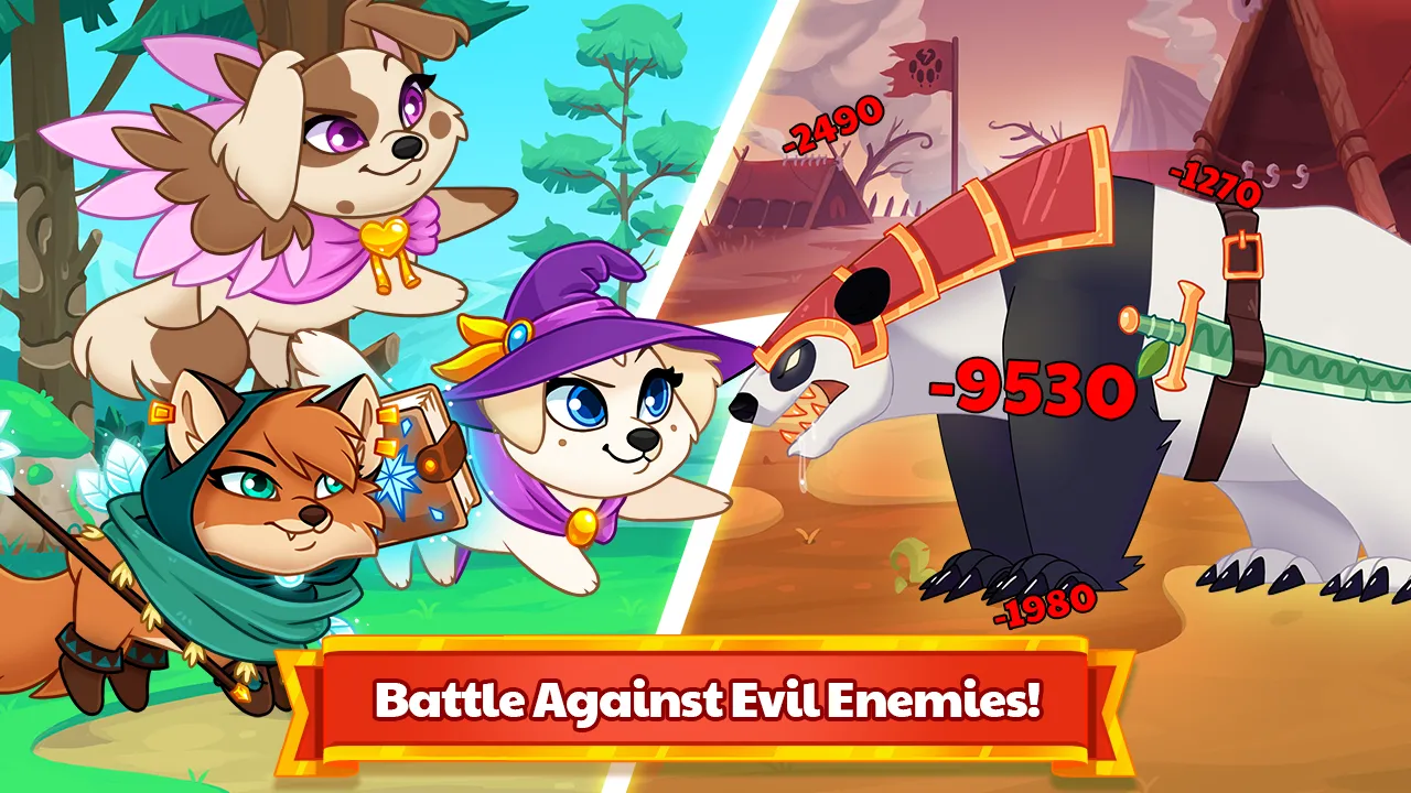 Собаки подземелья v3.3.13 APK Мод (Бесплатные покупки) Screenshot 4