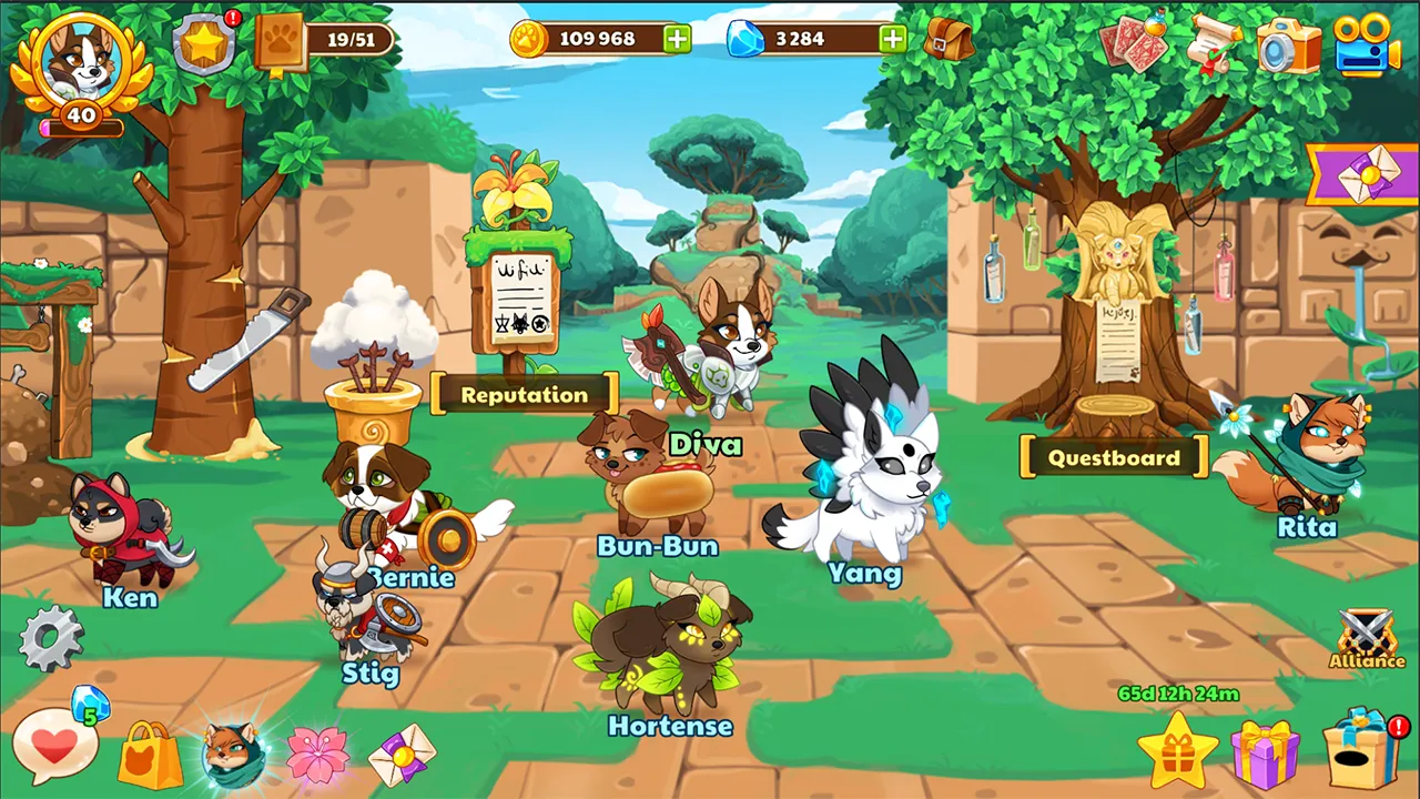 Собаки подземелья v3.3.13 APK Мод (Бесплатные покупки) Screenshot 5
