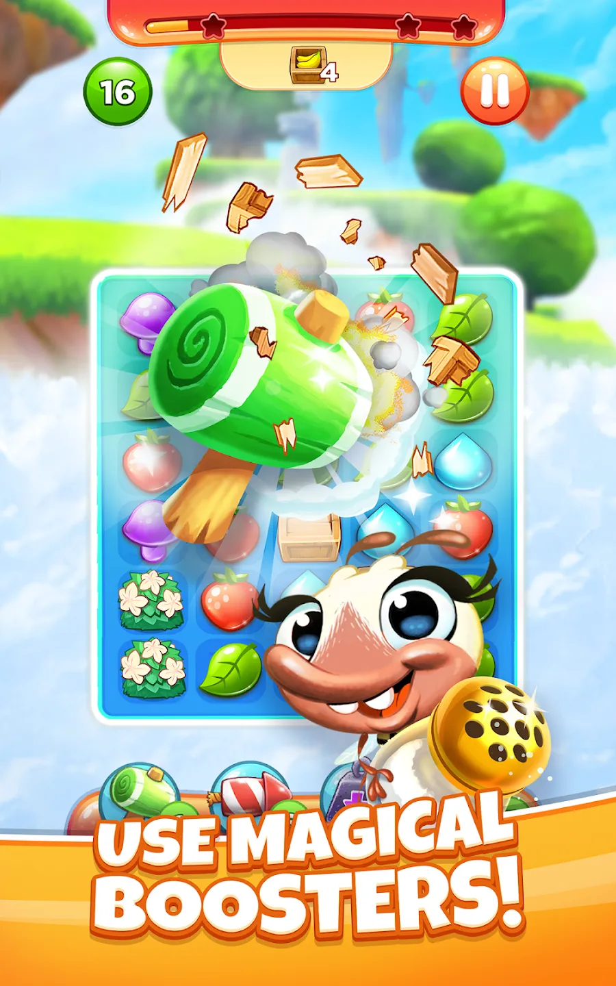 Best Fiends Stars v3.2.24 APK Мод (Бесплатные покупки) Screenshot 2