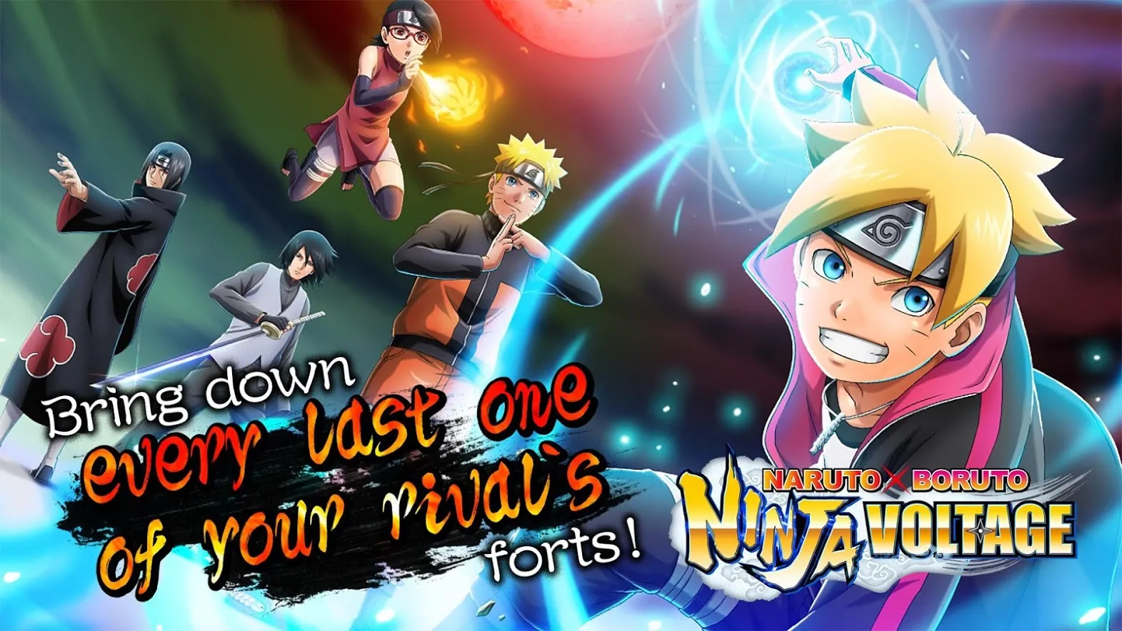 NARUTO X BORUTO NINJA VOLTAGE [мод: скиллы без кулдауна] Screenshot 1