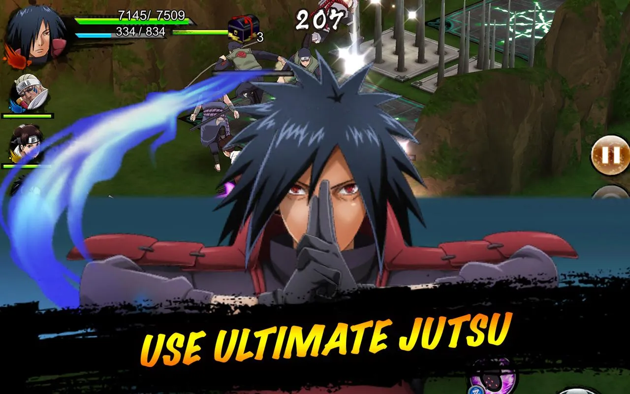 NARUTO X BORUTO NINJA VOLTAGE [мод: скиллы без кулдауна] Screenshot 3
