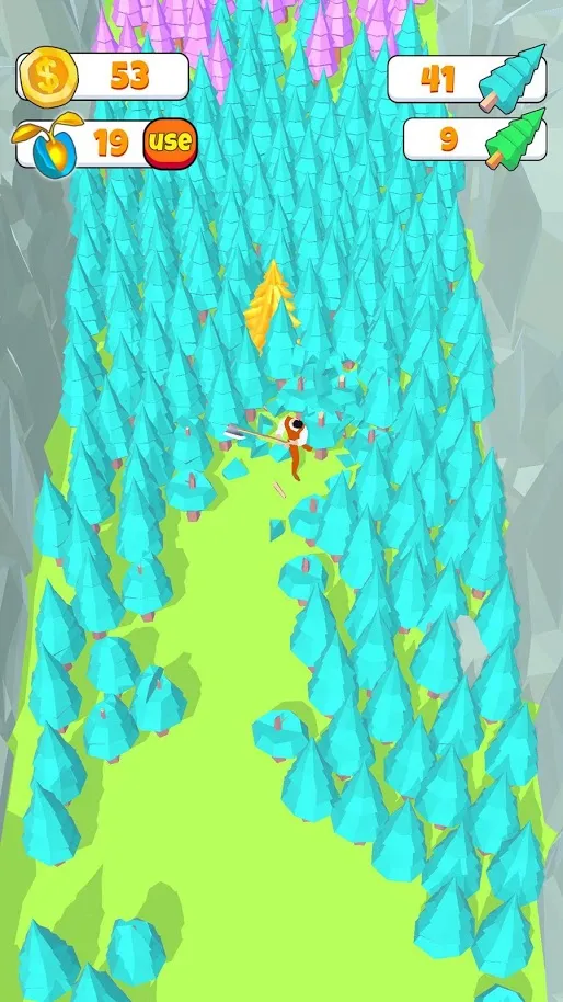 Idle Lumberjack 3D [мод: много денег] Screenshot 4