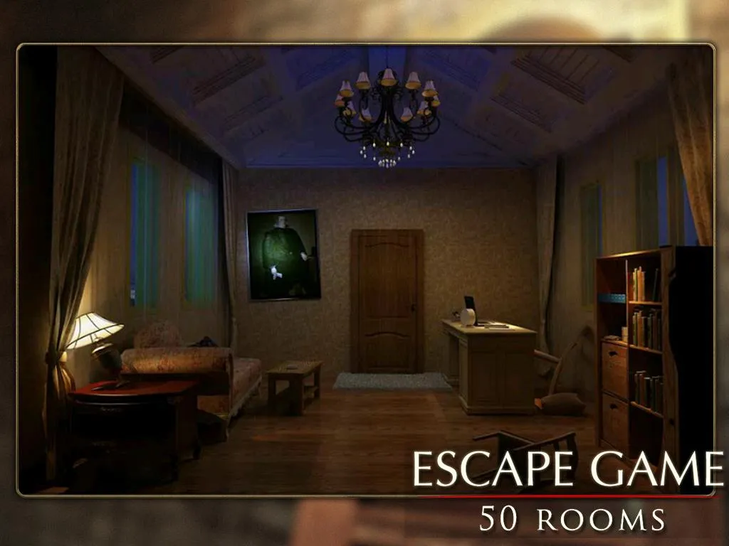 Побег игра: 50 комната 1 [мод: много подсказок] Screenshot 1