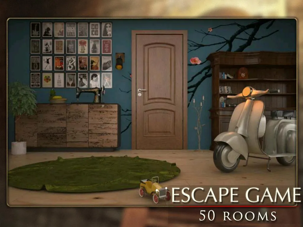 Побег игра: 50 комната 3 [мод: много подсказок] Screenshot 3