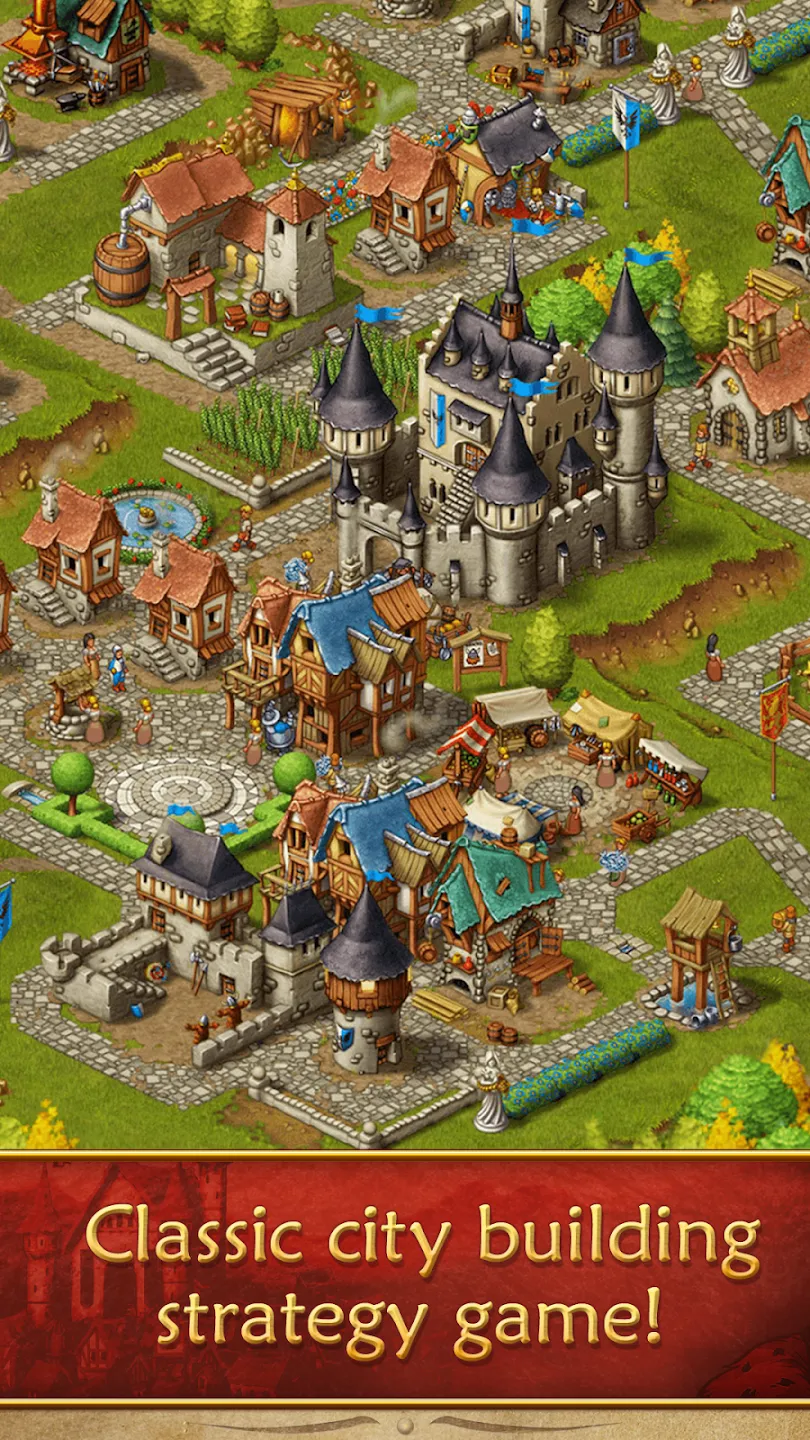 Townsmen Premium v1.14.14 APK Мод (Много денег) Screenshot 1 Townsmen Premium v1.14.14 APK Мод (Много денег) Screenshot 1