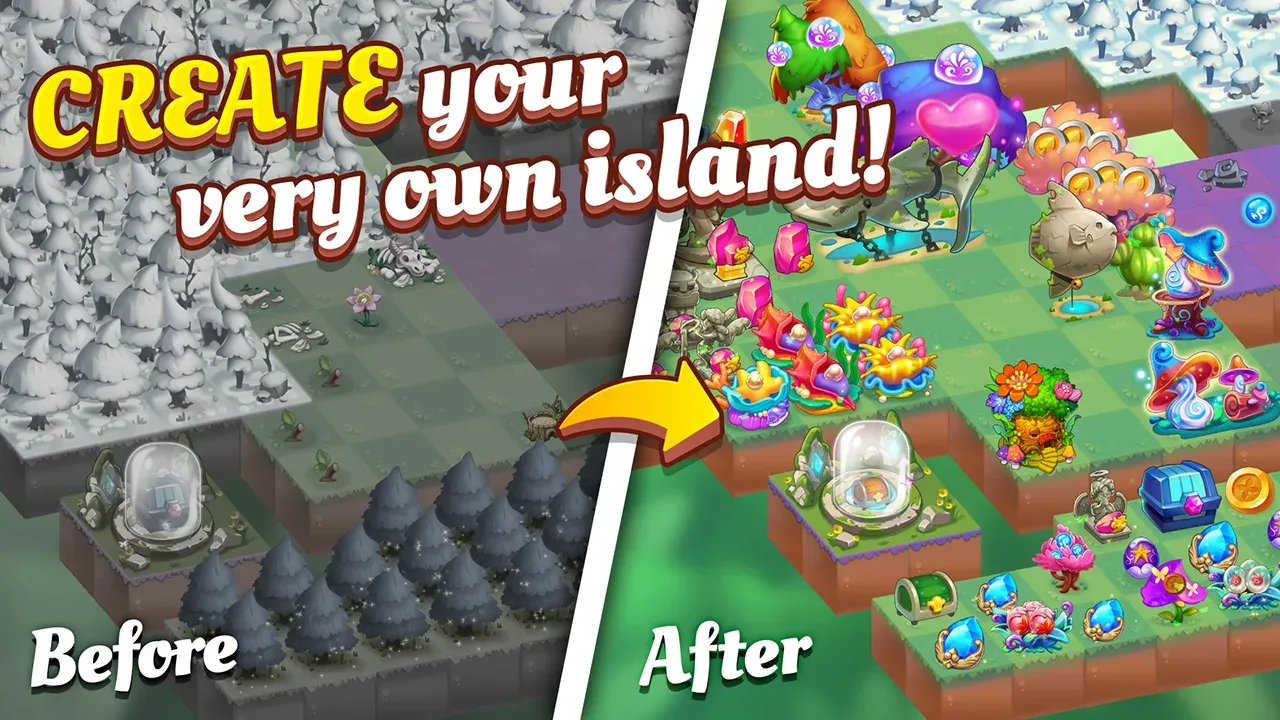 Wonder Merge v1.4.63 APK Мод (Меню, Бриллианты, Жемчуг, Монеты) Screenshot 5