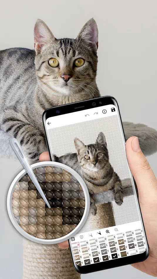 Cross Stitch Joy [мод: много денег] Screenshot 3