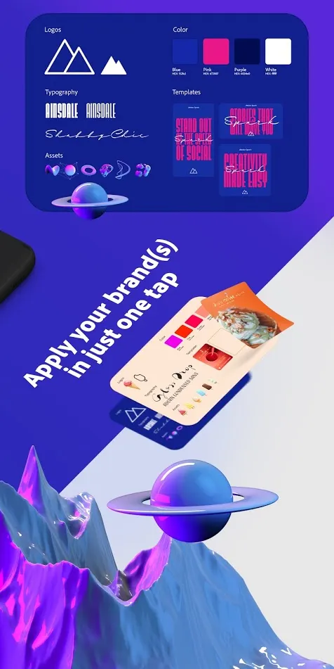 Adobe Spark Post Premium: Graphic Design & Story Templates [мод: всё открыто] Screenshot 5