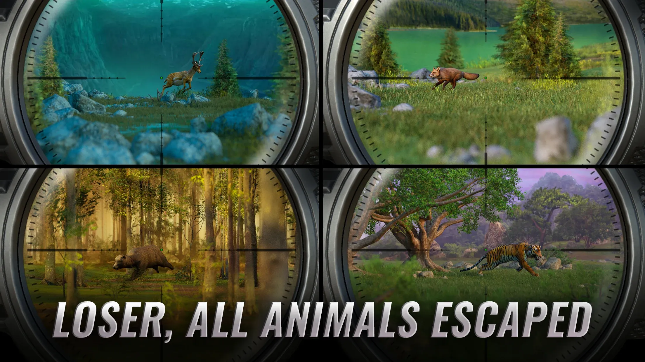 Hunting Clash v5.25.0 APK Мод (Меню, Стабильность прицела, Хитбокс) Screenshot 2
