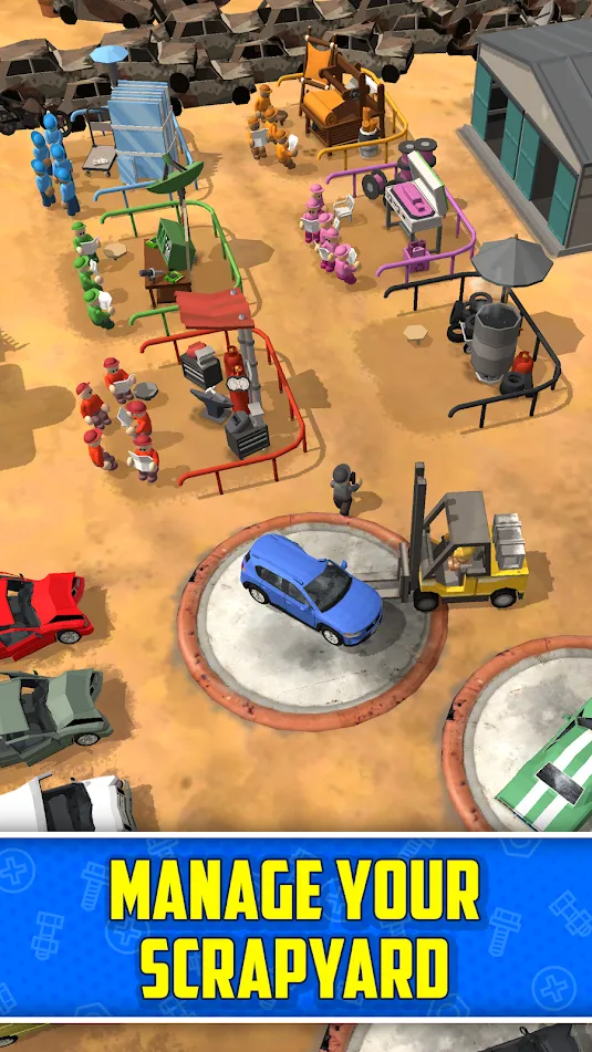 Scrapyard Tycoon Idle Game [мод: много денег] Screenshot 1