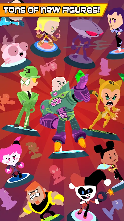 Teen Titans GO Figure! [мод: много денег] Screenshot 2