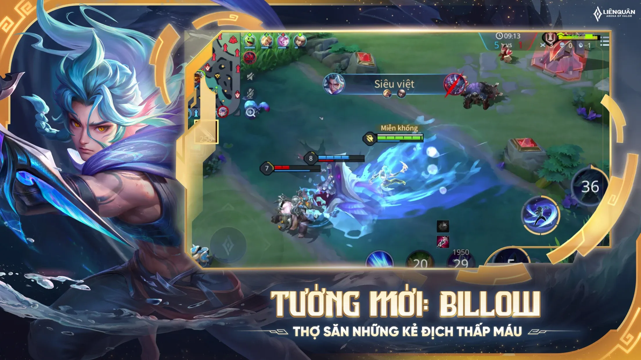 Garena Liên Quân Mobile v1.57.1.2 APK Мод (Меню, MapHack, Вид с дрона) Screenshot 2 Garena Liên Quân Mobile v1.57.1.2 APK Мод (Меню, MapHack, Вид с дрона) Screenshot 2