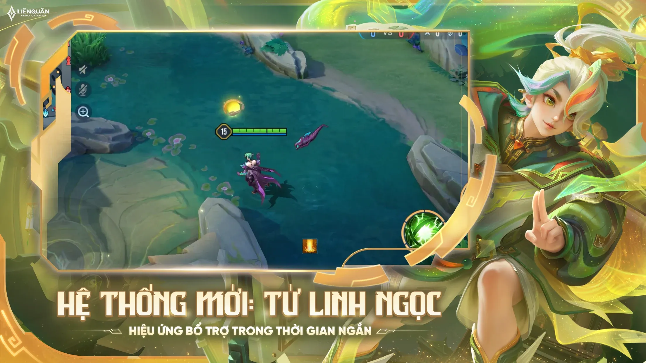 Garena Liên Quân Mobile v1.57.1.2 APK Мод (Меню, MapHack, Вид с дрона) Screenshot 3 Garena Liên Quân Mobile v1.57.1.2 APK Мод (Меню, MapHack, Вид с дрона) Screenshot 3