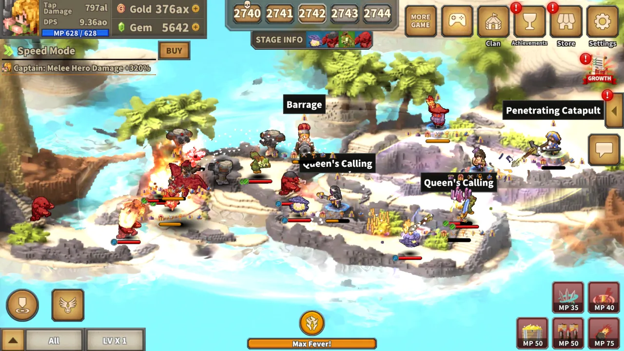 Tap Defenders [мод: бесплатные улучшения] Screenshot 2