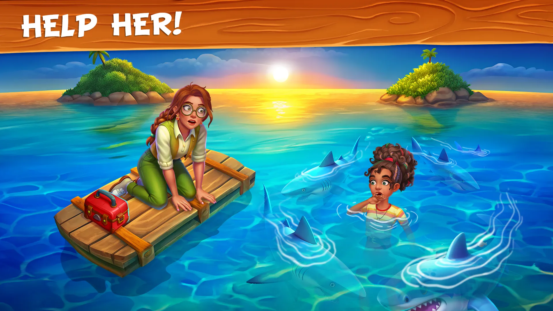 Райская ферма: Остров Удачи v2.72 APK Мод (Бесплатные покупки) Screenshot 2