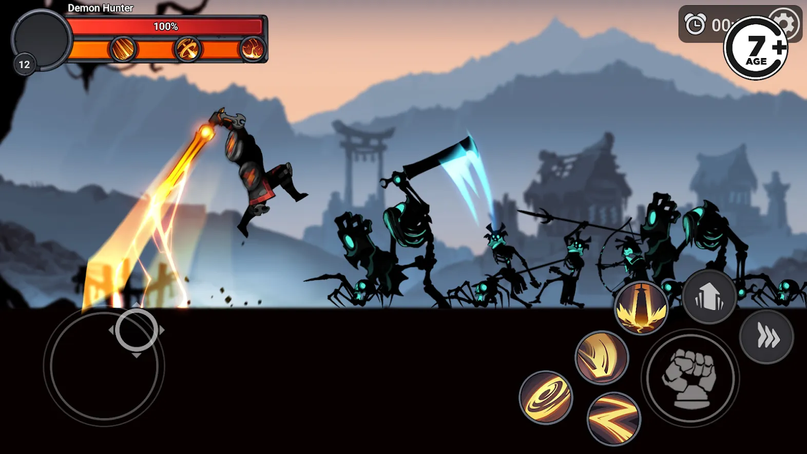 Стикмен Мастер: Оффлайн игра [мод: бесплатные покупки] Screenshot 2