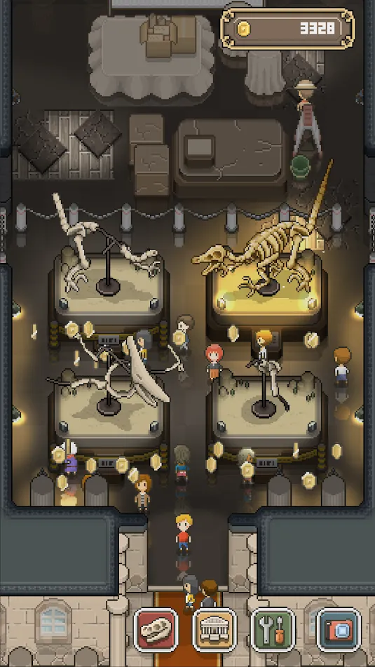 TAP! DIG! MY MUSEUM! [мод: много денег] Screenshot 2