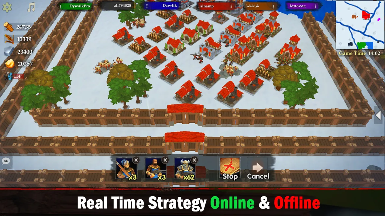 War of Kings: стратегия война игра [мод: бесплатные покупки] Screenshot 1