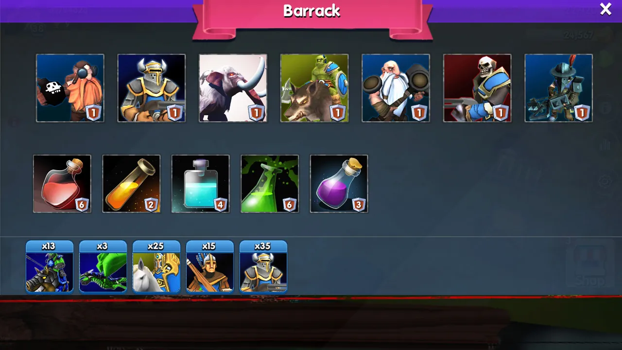 War of Kings: стратегия война игра [мод: бесплатные покупки] Screenshot 2