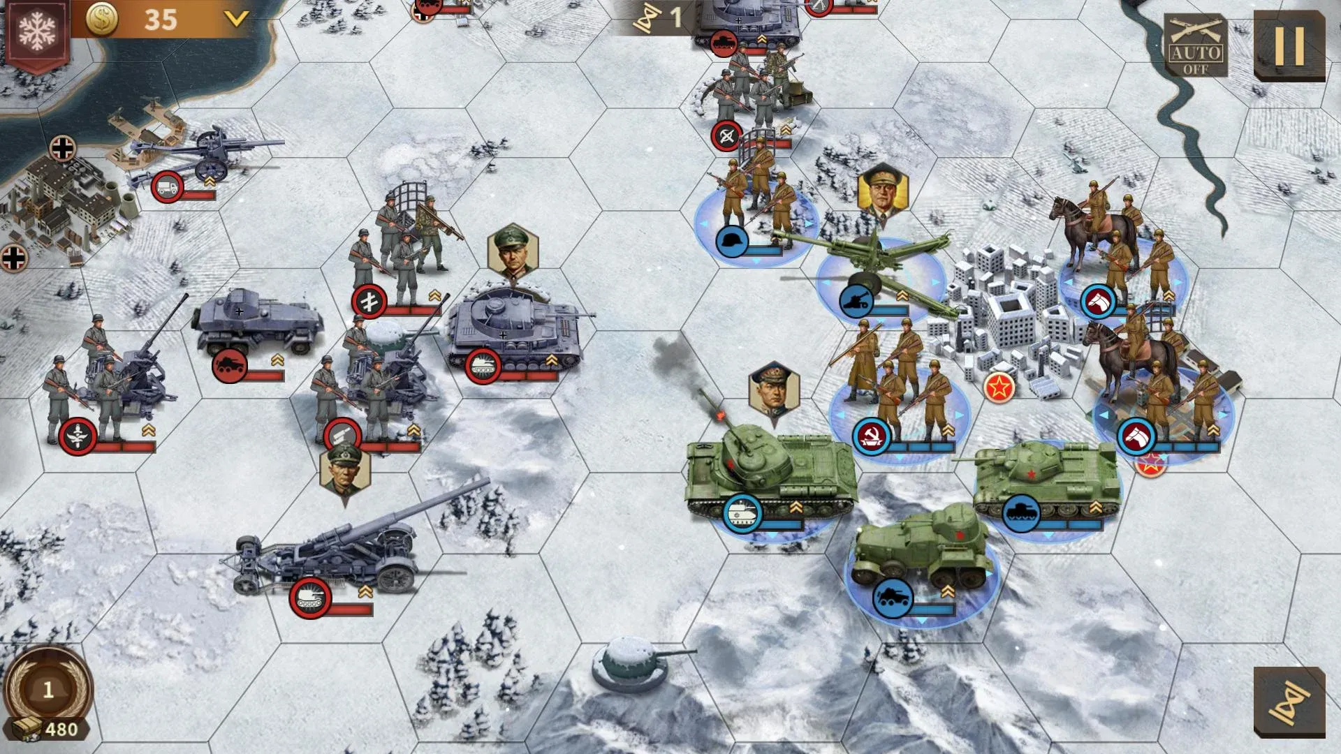 Glory of Generals 3 v1.7.10 APK Мод (Много медалей) Screenshot 2